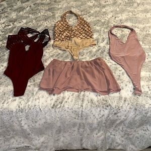 Windsor Hot Miami Styles Bodysuit Crop Top S